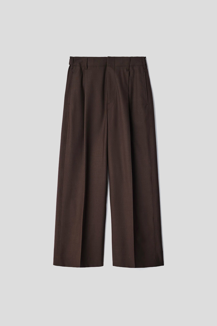 LEMAIRE - PANTALON SINGLE PLEAT TAILORED MOSS - LE LABO STORE