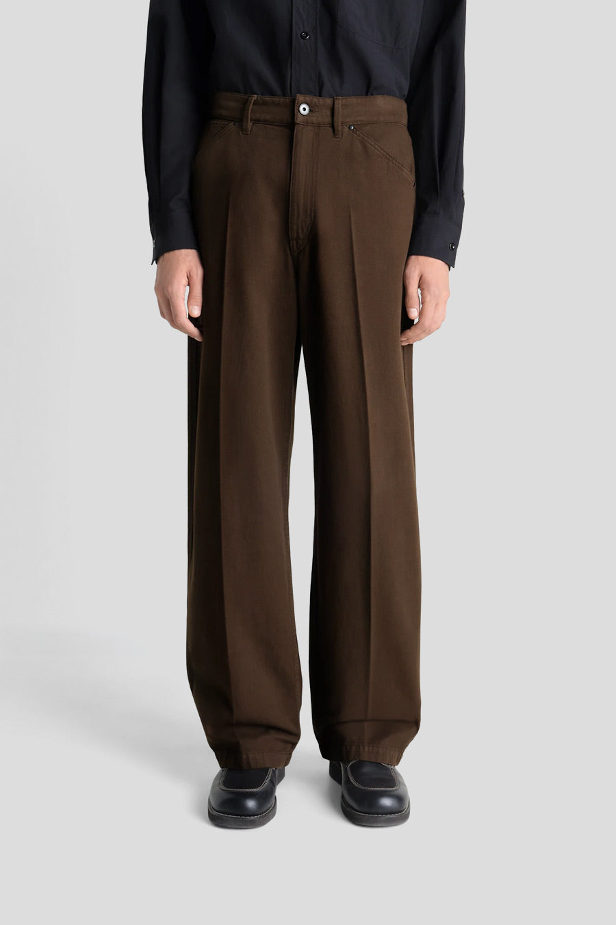 LEMAIRE - CACAO WIDE PANTS - LE LABO STORE
