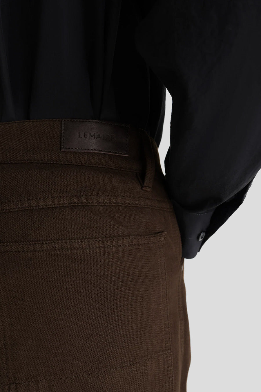 LEMAIRE - CACAO WIDE PANTS - LE LABO STORE