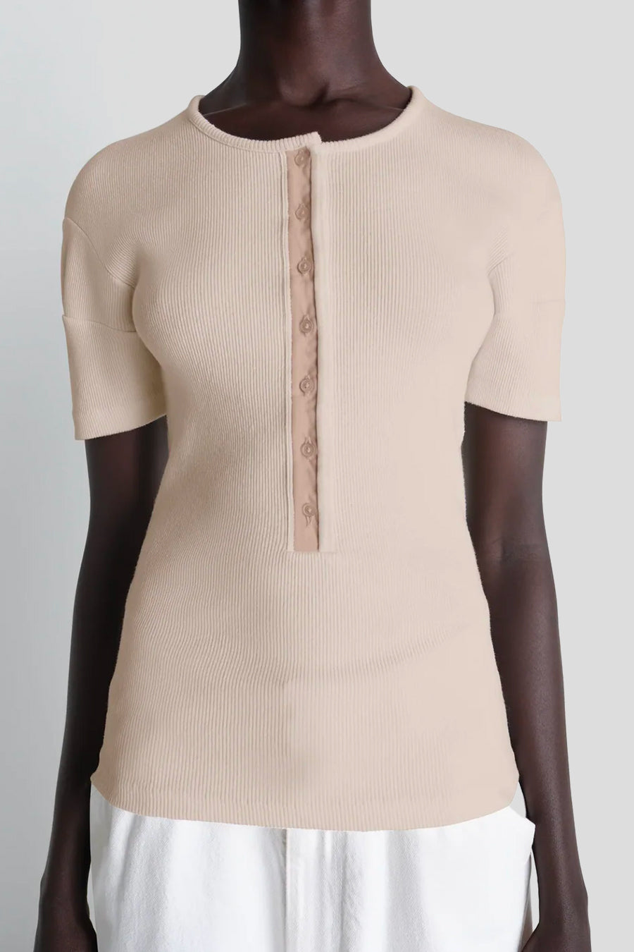 LEMAIRE - TOP FITTED HENLEY SAUGE - LE LABO STORE