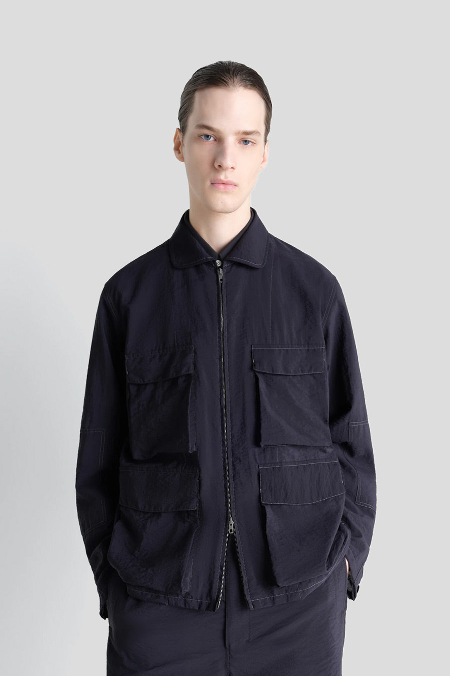 LEMAIRE - VESTE 3D POCKET SQUID INK - LE LABO STORE
