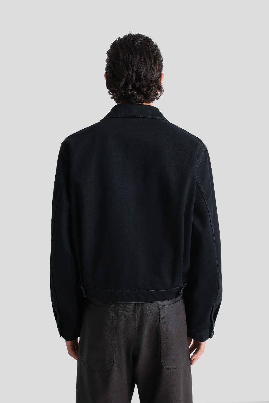 LEMAIRE - VESTE TRUCKER NOIRE - LE LABO STORE