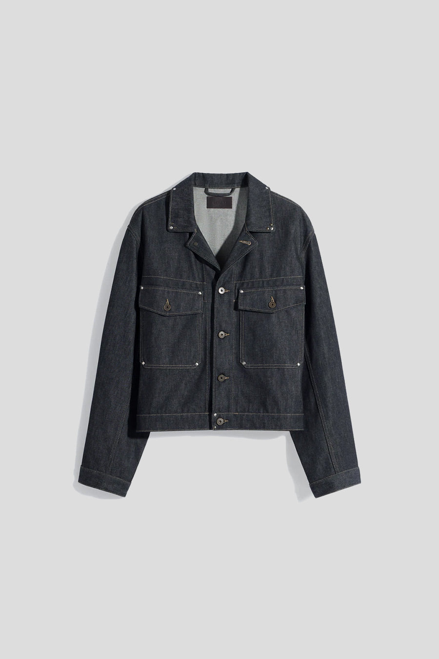 LEMAIRE - SLATE TRUCKER STUDS JACKET - LE LABO STORE