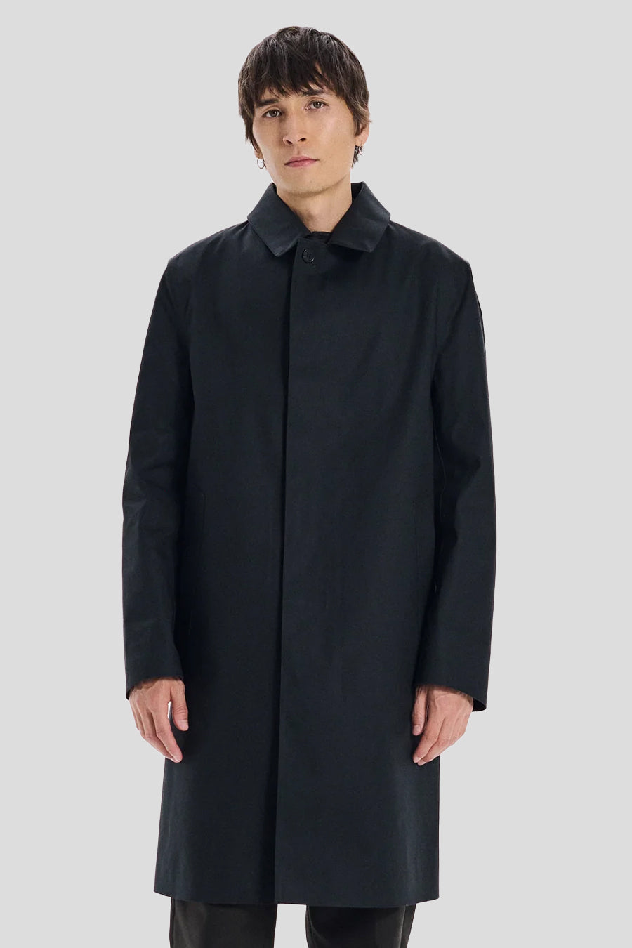 MACKINTOSH - MANTEAU HUMBIE CASHMERE WOOL BLEND NOIR - LE LABO STORE