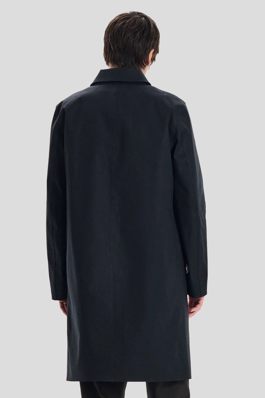 MACKINTOSH - MANTEAU HUMBIE CASHMERE WOOL BLEND NOIR - LE LABO STORE