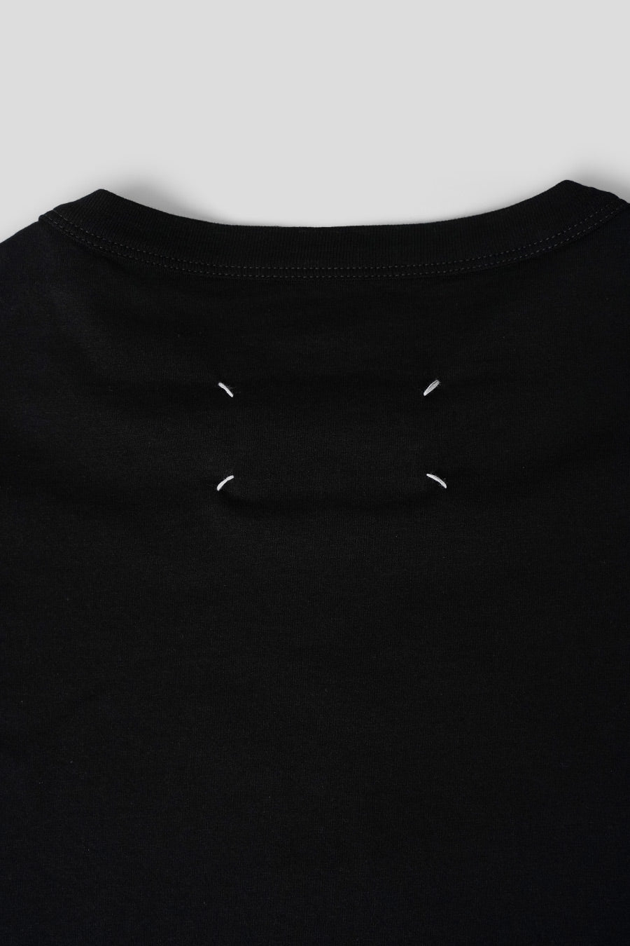 Maison Margiela - BLACK WITH DISTORTED LOGO T-SHIRT - LE LABO STORE