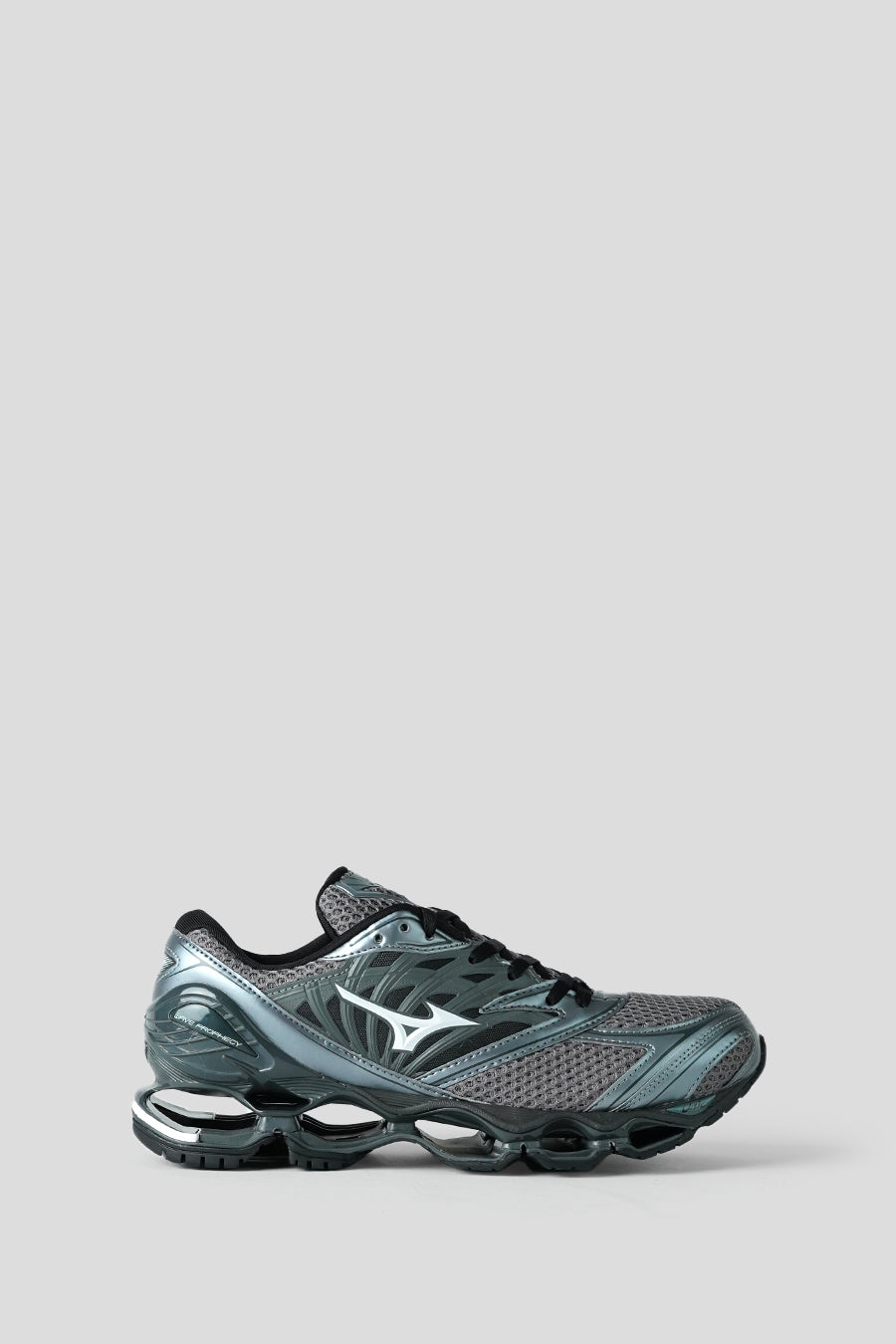 Mizuno - SNEAKERS WAVE PROPHECY LS QUIET SHADE, BLACK, HARBOR MIST - LE LABO STORE