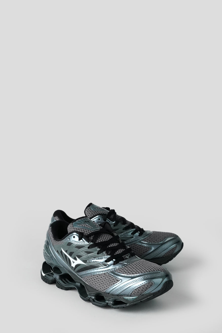 Mizuno - SNEAKERS WAVE PROPHECY LS QUIET SHADE, BLACK, HARBOR MIST - LE LABO STORE