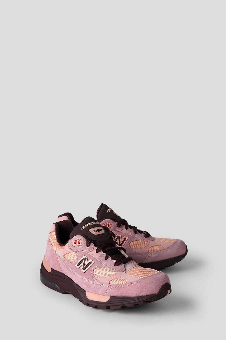 NEW BALANCE - SNEAKERS 992 MADE IN USA PINK CHALK, PINK LEMONADE ET CHERRY LEATHER - LE LABO STORE