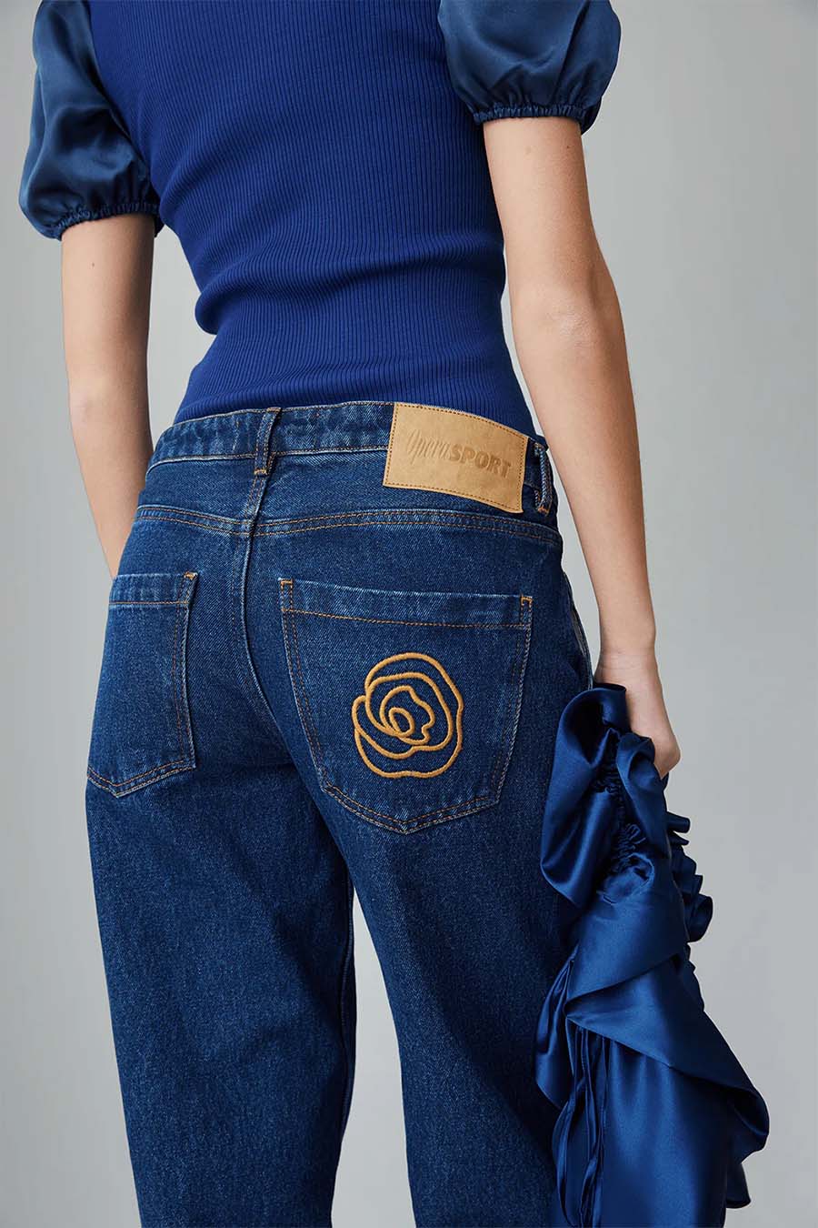 OpéraSPORT - JEAN ROSE STRAIGHT DENIM BLEU - LE LABO STORE
