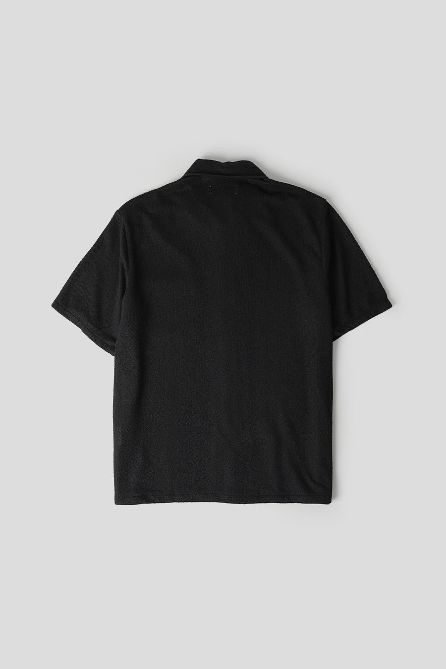 Our Legacy - BOX SHIRT SHORTSLEEVE BLACK BOUCLE - LE LABO STORE