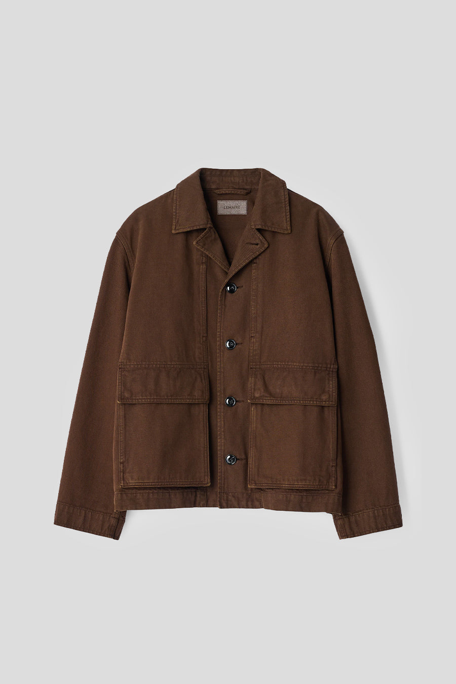 LEMAIRE - VESTE BOXY MARRON RISTRETTO - LE LABO STORE