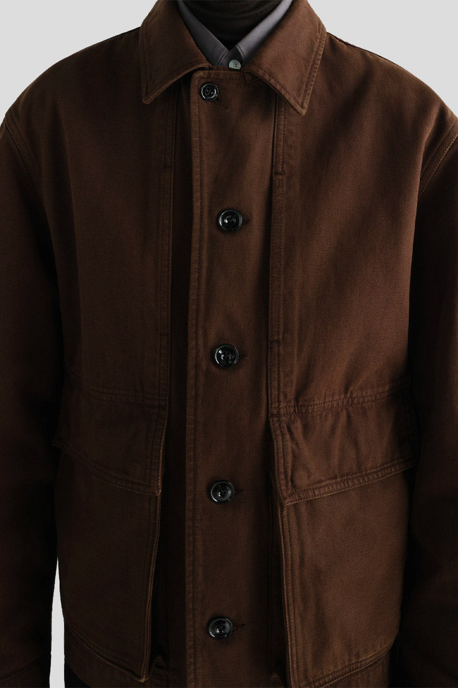 LEMAIRE - BOXY BROWN JACKET RISTRETTO - LE LABO STORE