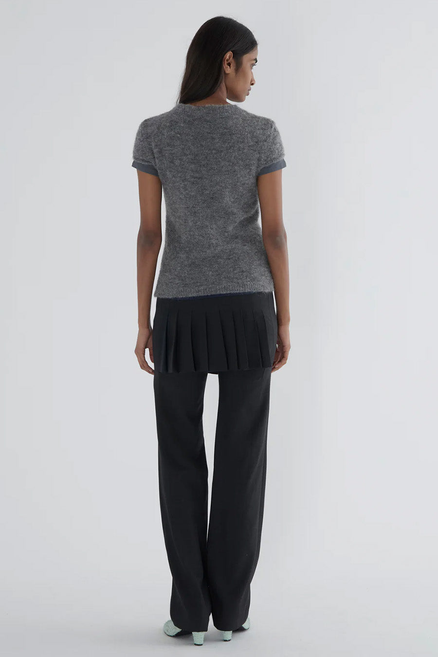 PALOMA WOOL - PANTALON ANDRALE GRIS FONCÉ - LE LABO STORE