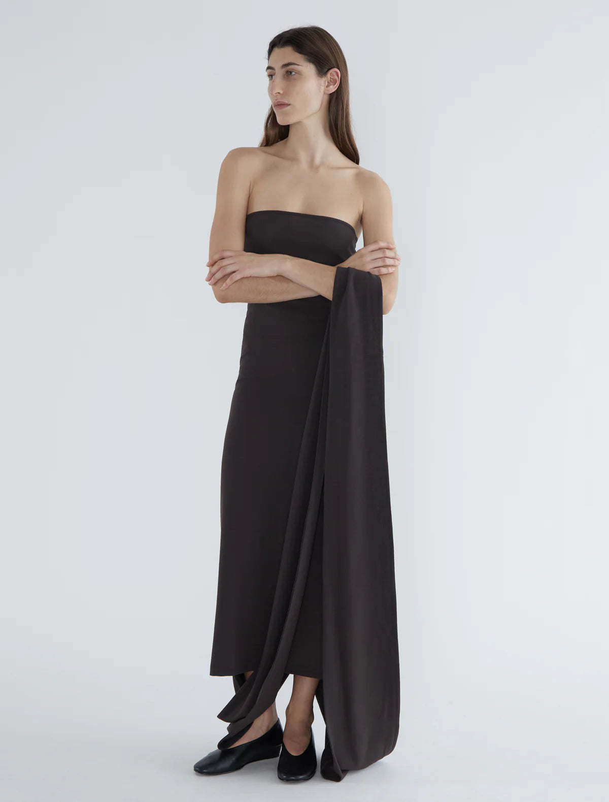PALOMA WOOL - DARK BROWN ALBERCH DRESS - LE LABO STORE