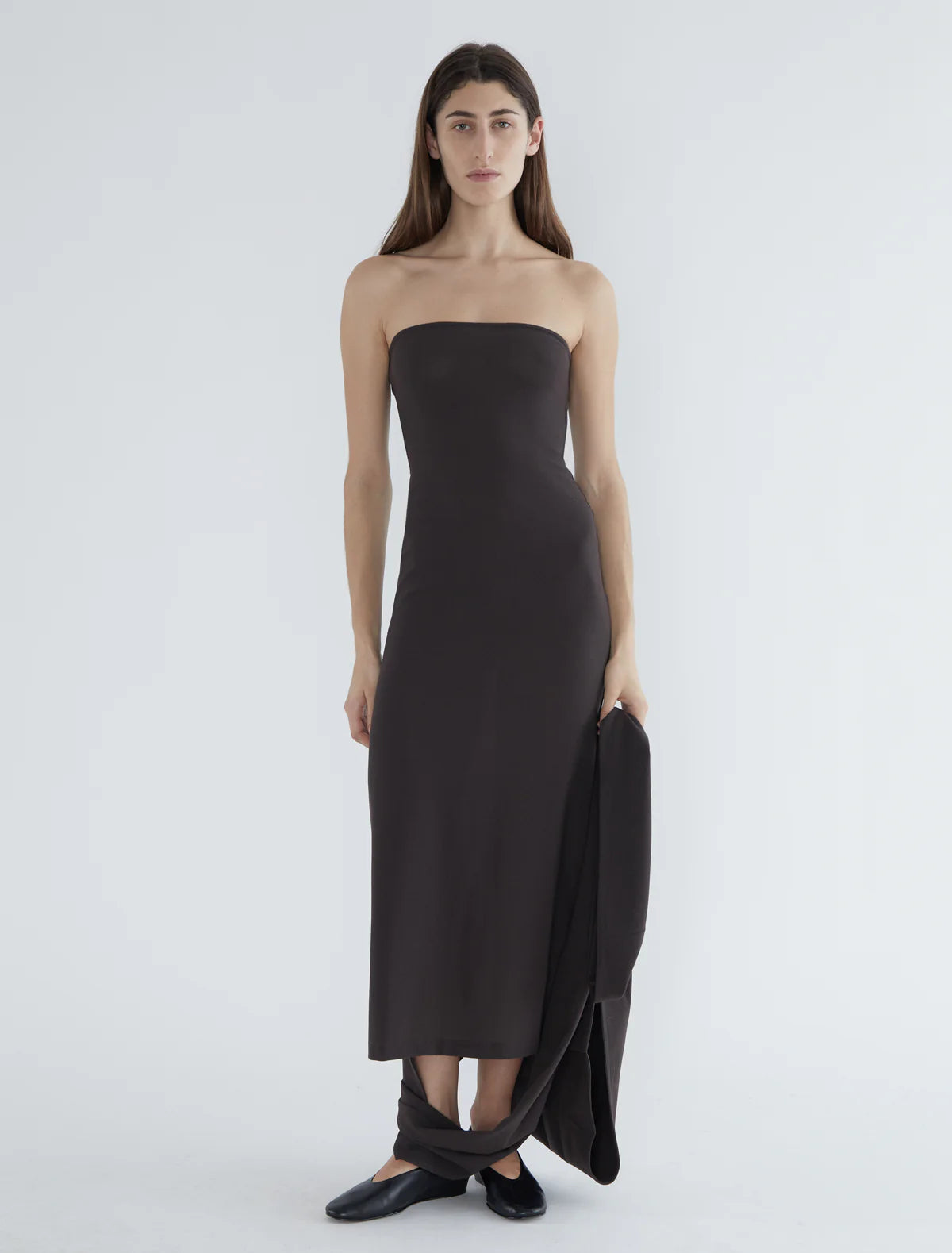 PALOMA WOOL - DARK BROWN ALBERCH DRESS - LE LABO STORE