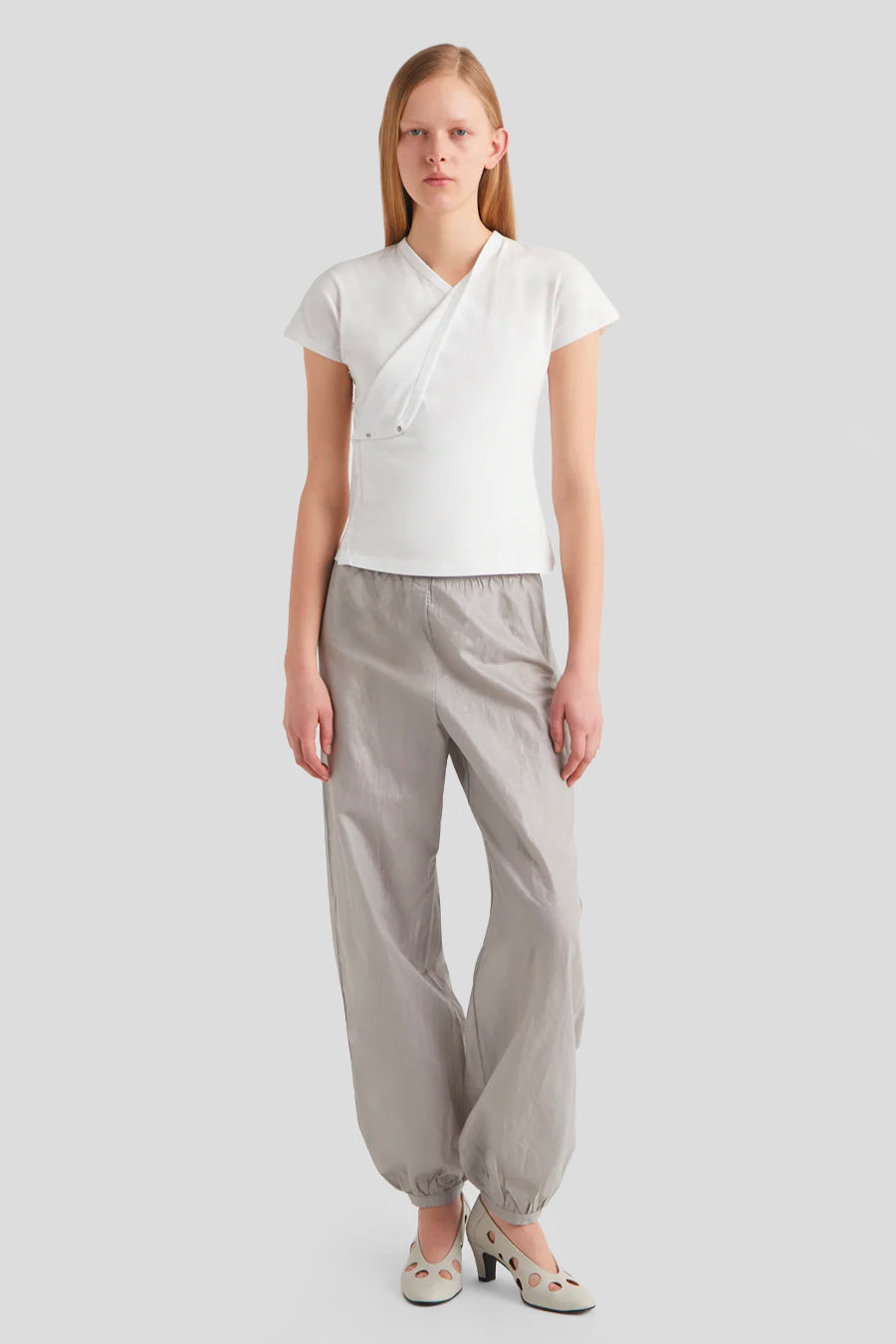 PALOMA WOOL - WHITE OLIMPIA TOP - LE LABO STORE