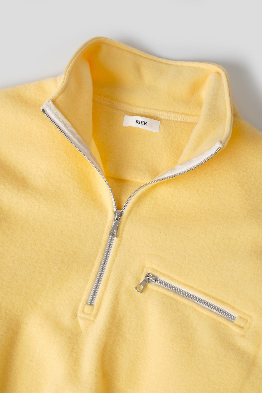 RIER - POLAIRE NATURAL FLEECE JAUNE - LE LABO STORE