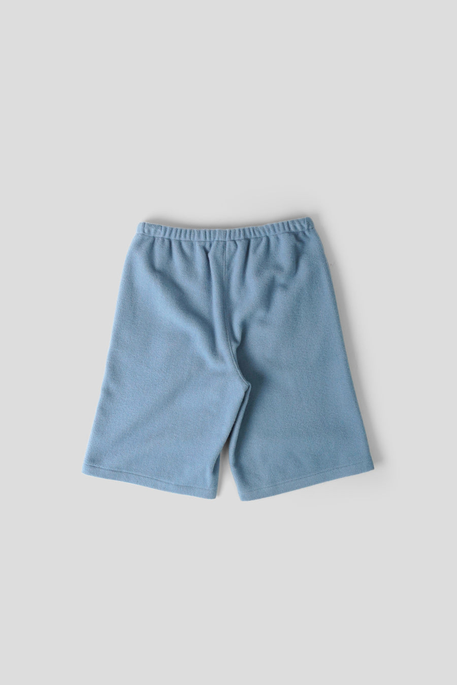 RIER - SHORT NATURAL FLEECE BLEU CLAIR - LE LABO STORE