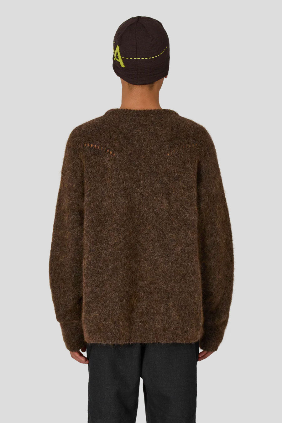 ROA HIKING - PULL MOHAIR DROPSTITCH MARRON - LE LABO STORE
