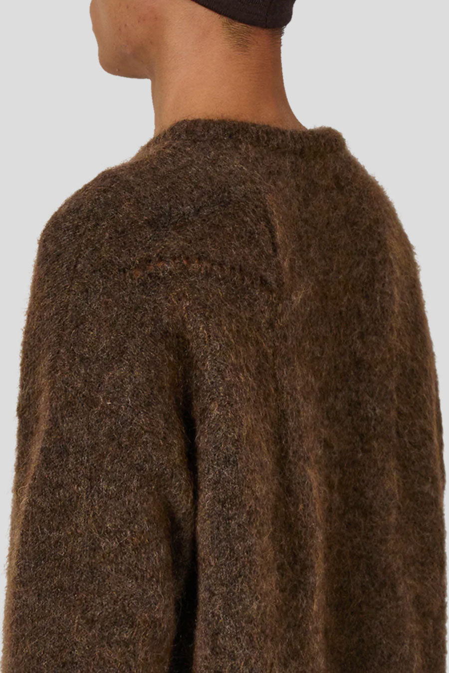 ROA HIKING - PULL MOHAIR DROPSTITCH MARRON - LE LABO STORE