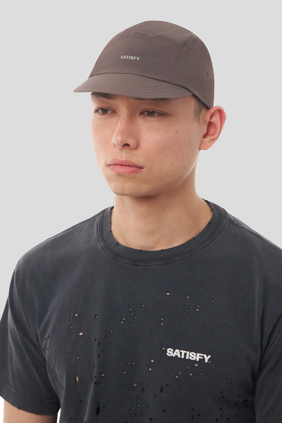SATISFY - CASQUETTE PEACESHELL CORDURA TRAIL GRISE - LE LABO STORE