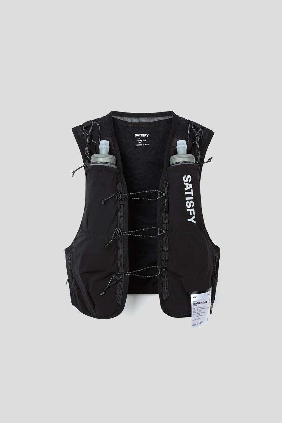 SATISFY - GILET D'HYDRATATION TECHSILK DRIFT CORDURA 5L NOIR - LE LABO STORE
