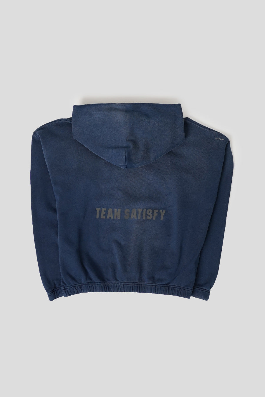SATISFY - SUN BLEACHED INDIGO SOFTCELL HOODIE - LE LABO STORE