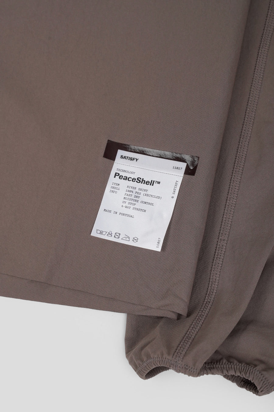 SATISFY - BROWN PEACESHELL RIVER SHIRT - LE LABO STORE