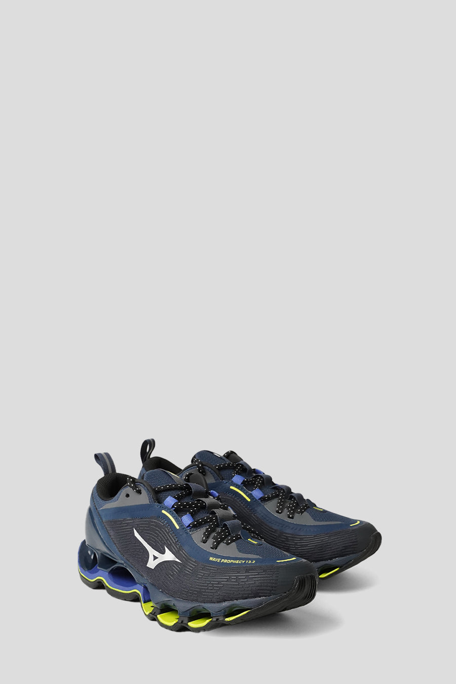 Mizuno - SNEAKERS WAVE PROPHECY 13.2 NAVY, GREEN ET SILVER - LE LABO STORE