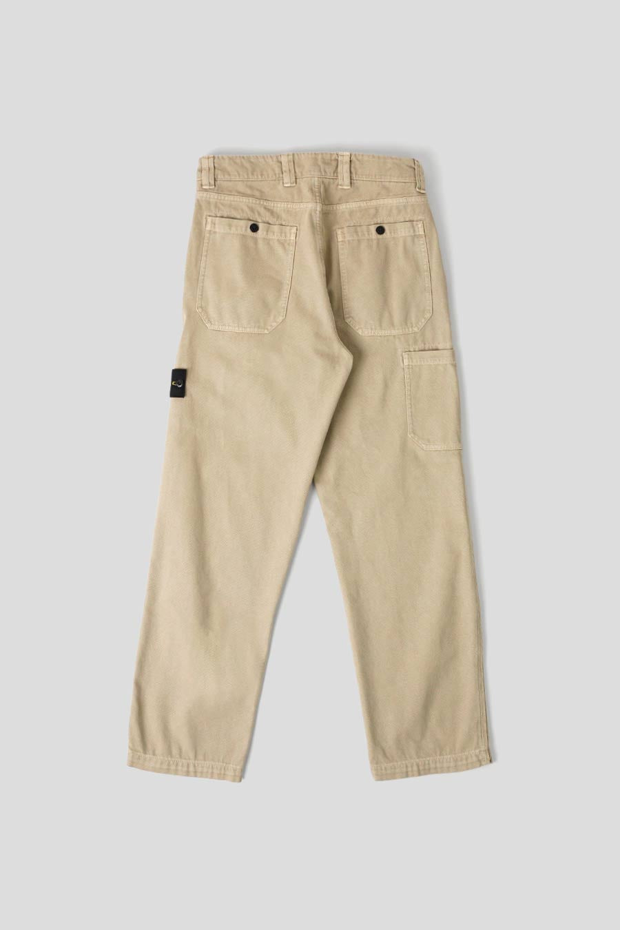 Stone Island - SAND LOGO PATCH PANTS - LE LABO STORE
