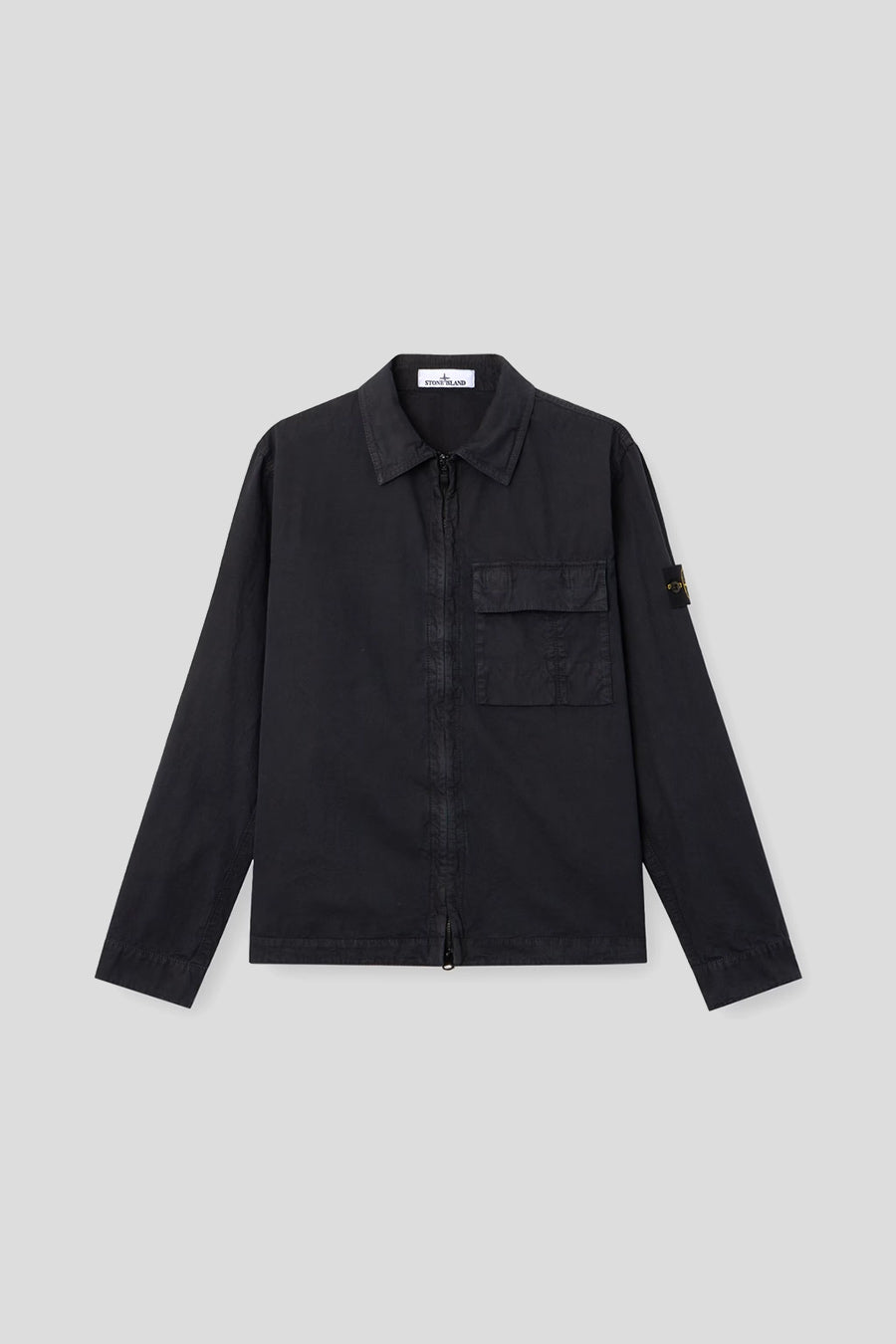 Stone Island - SURCHEMISE ZIPPÉE 