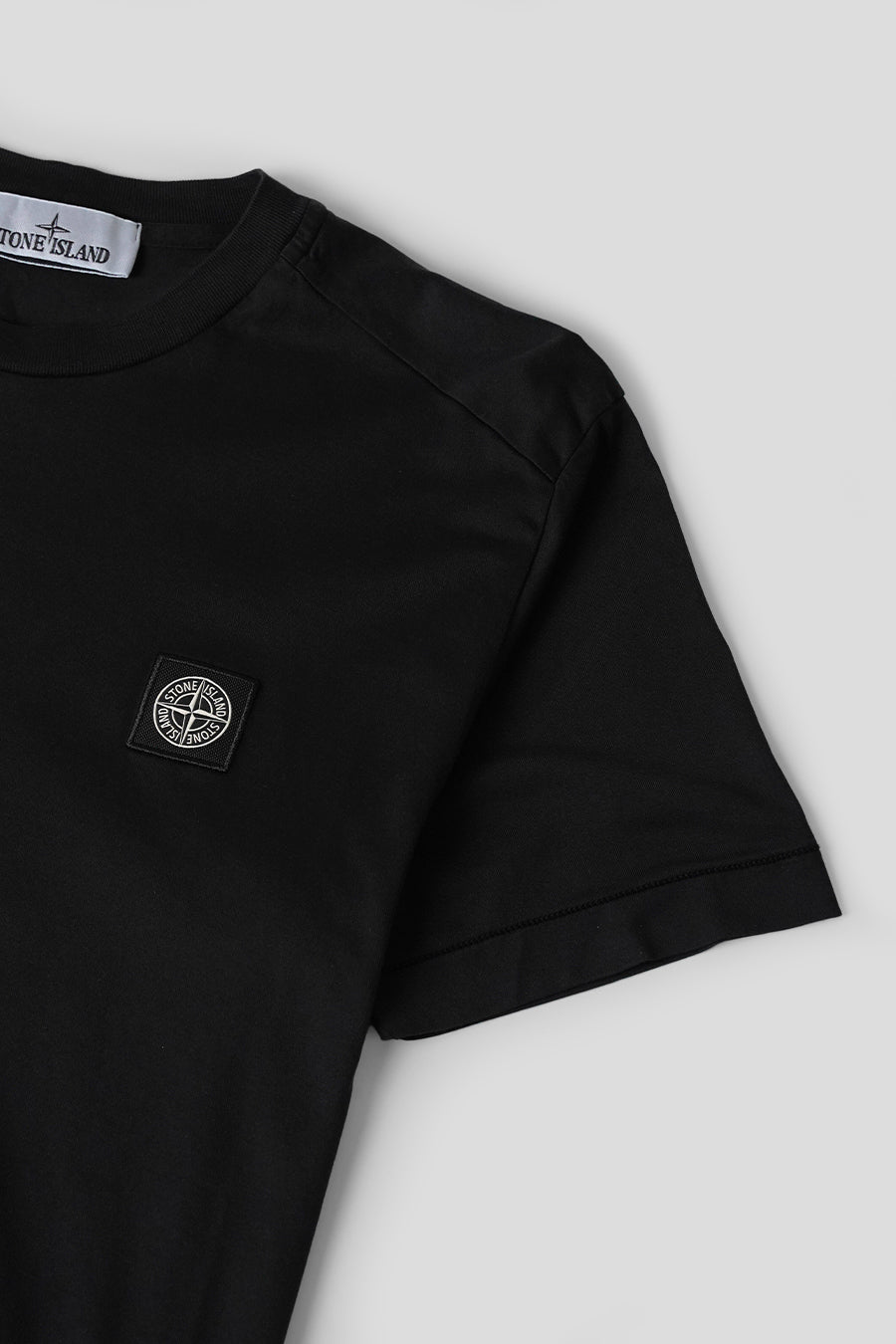 Stone Island - BLACK COMPASS SLIM T-SHIRT - LE LABO STORE