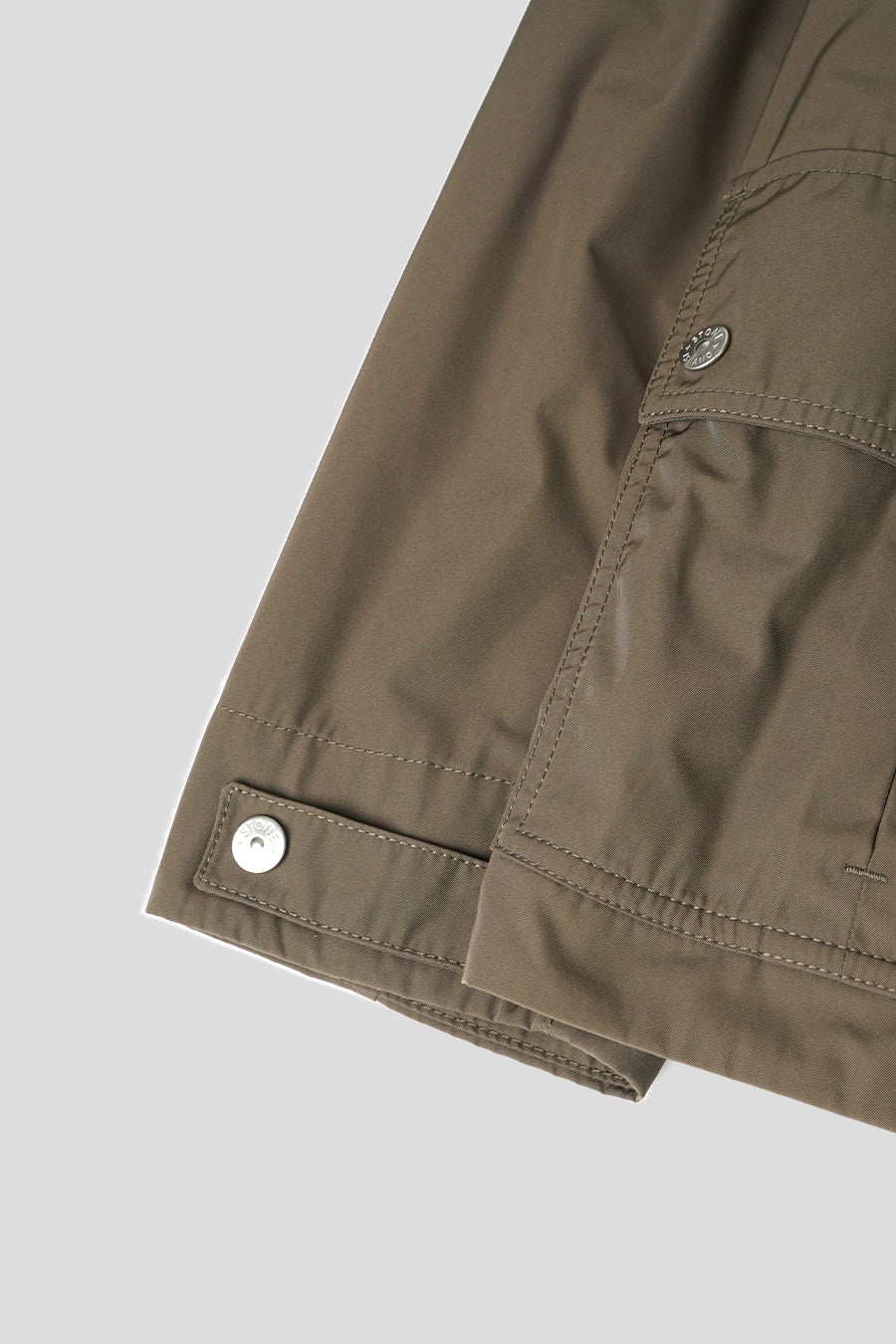 Stone Island - VESTE MICRO TWILL VERT FONCÉ - LE LABO STORE