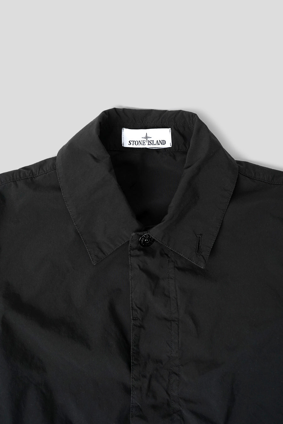Stone Island - VESTE LIGHT COMPACT TOUCH POLY TC NOIR - LE LABO STORE