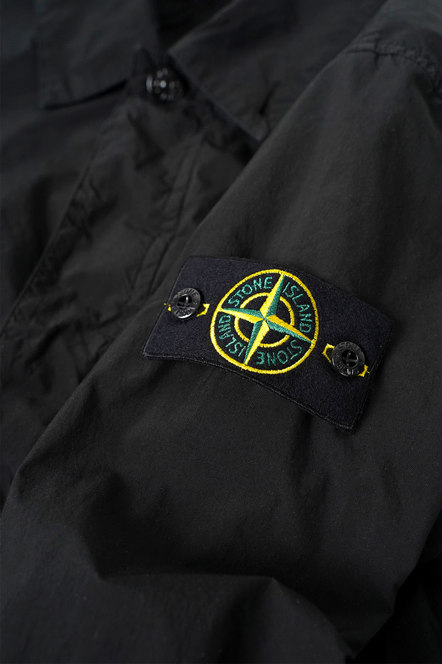 Stone Island - VESTE LIGHT COMPACT TOUCH POLY TC NOIR - LE LABO STORE