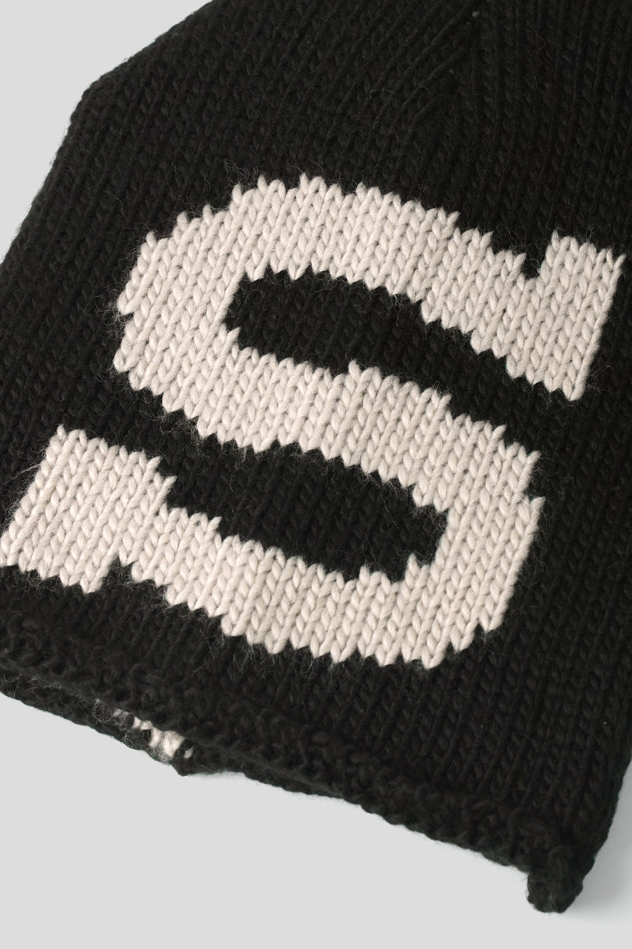 Stussy - BLACK SKULLCAP KNIT BURLY S BEANIE - LE LABO STORE