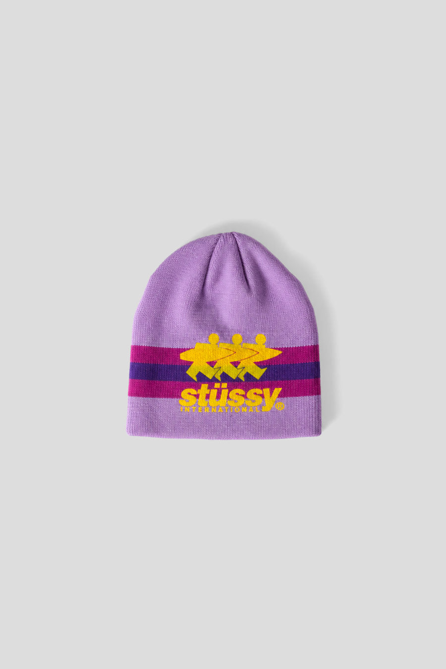 Stussy - BONNET STRIPE SKI VIOLET - LE LABO STORE