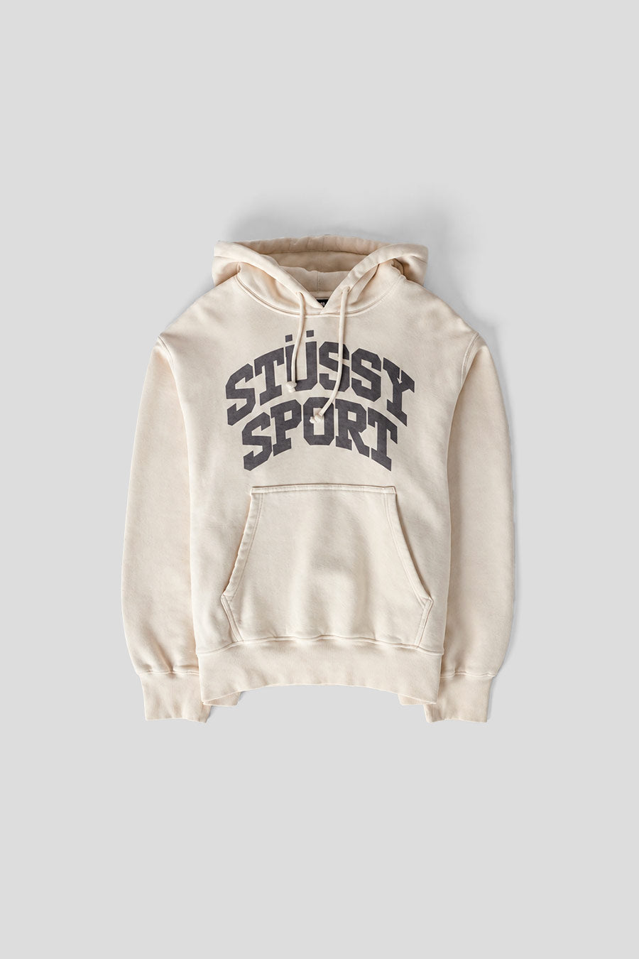 Stussy - HOODIE BLOCK SPORT GAR. DYED BONE - LE LABO STORE