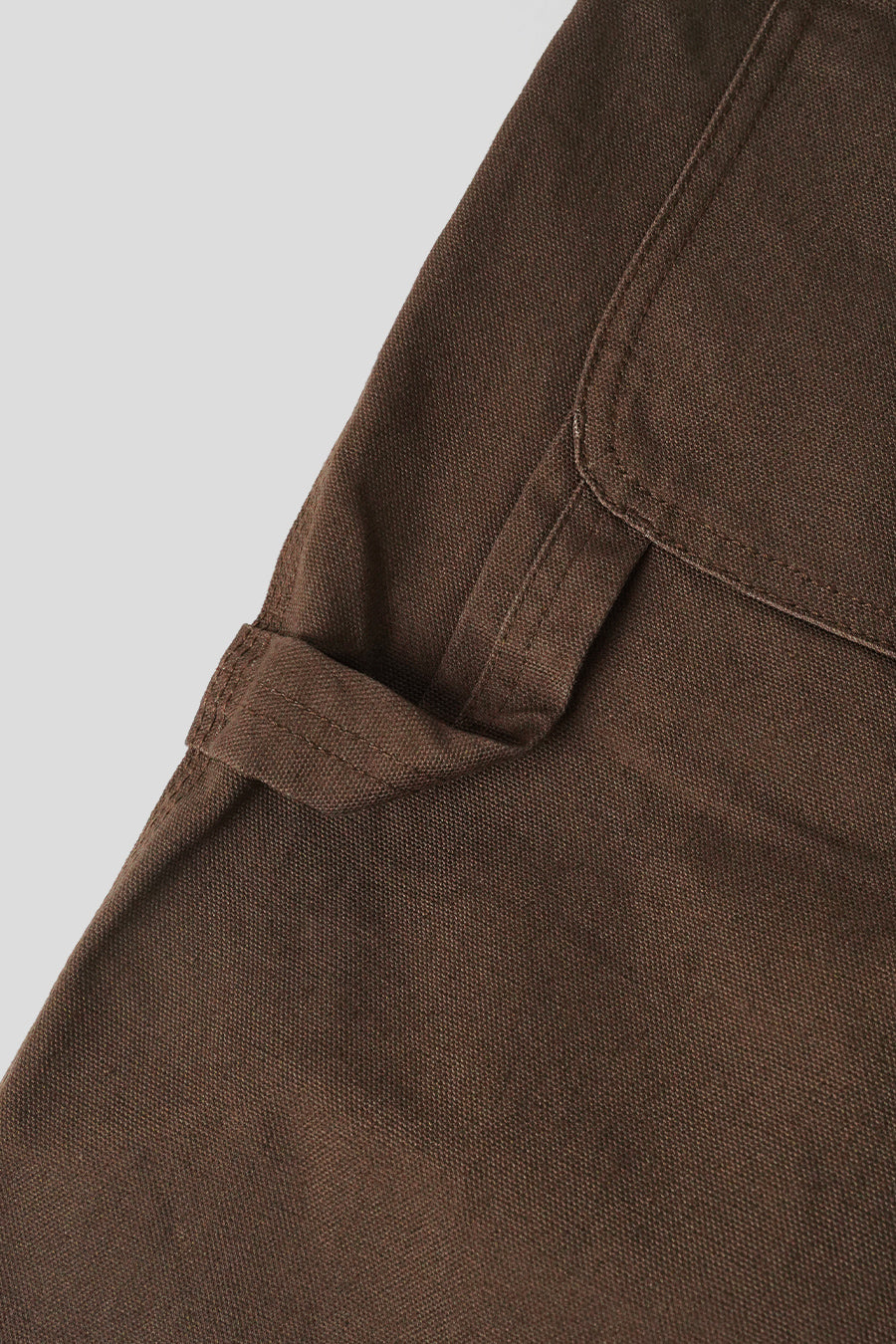 Stussy - BROWN CARPENTER CANVAS PANT - LE LABO STORE