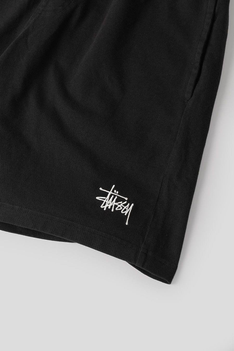 Stussy - BLACK JERSEY SHORT - LE LABO STORE