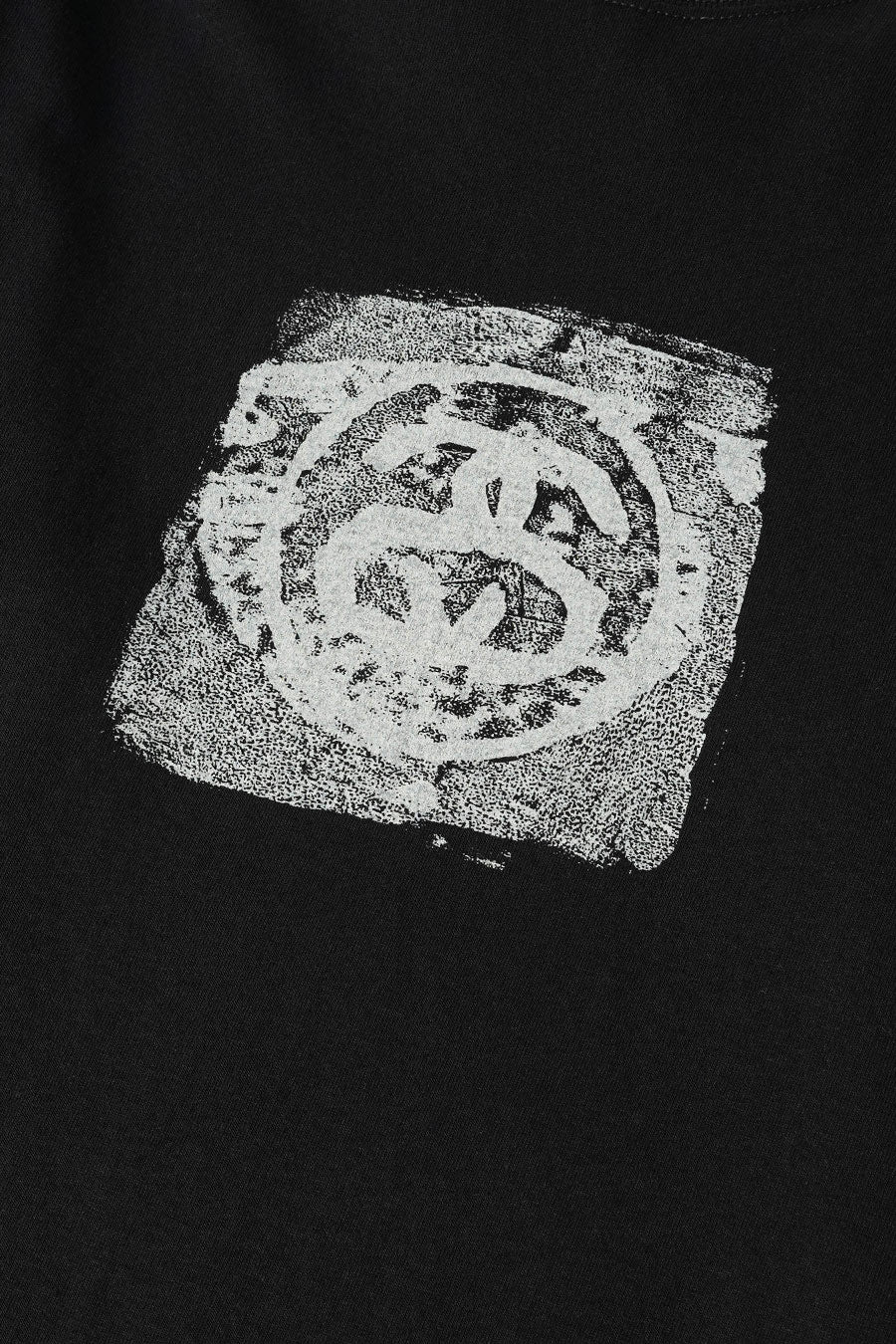 Stussy - T-SHIRT À MANCHES LONGUES MONO NOIR - LE LABO STORE