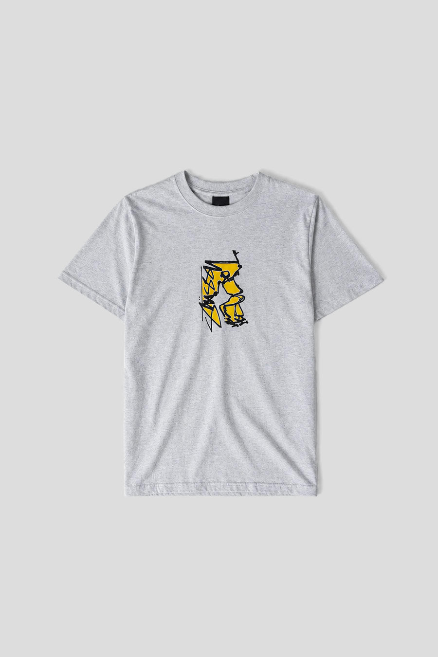 Stussy - T-SHIRT SMOOTH SK8 GRIS - LE LABO STORE