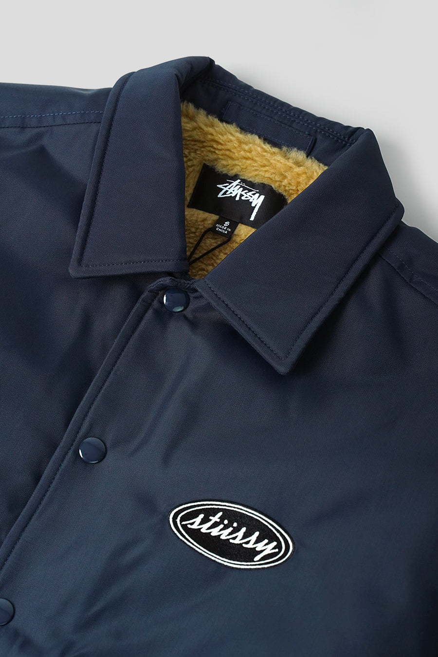 Stussy - VESTE COACHES BLEU MARINE - LE LABO STORE