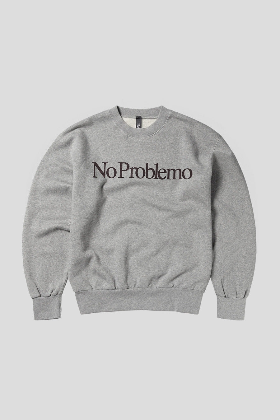 NO PROBLEMO - SWEAT-SHIRT NO PROBLEMO GRIS - LE LABO STORE