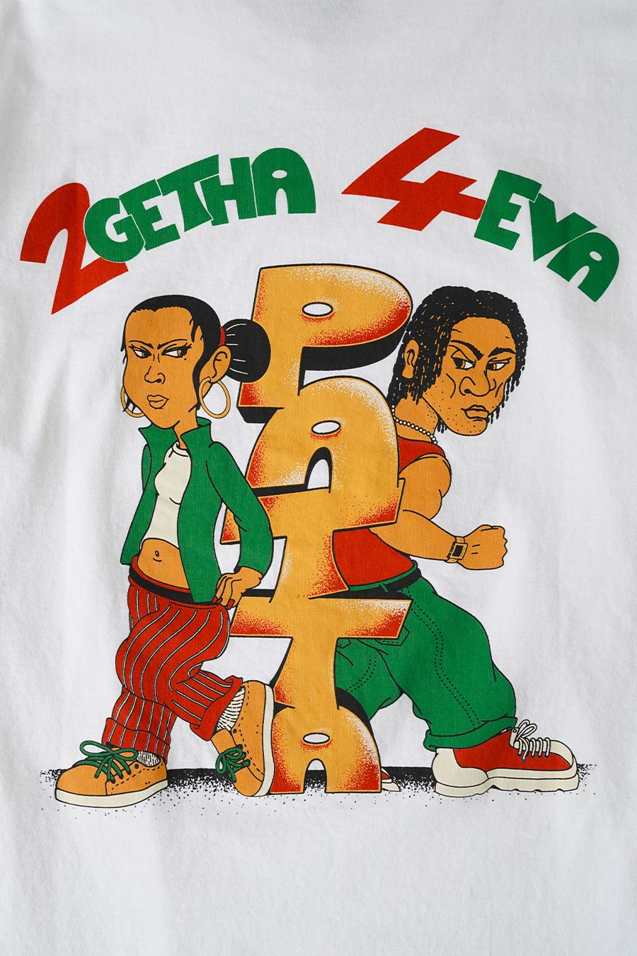 Patta - WHITE 2GETHA 4EVA T-SHIRT - LE LABO STORE