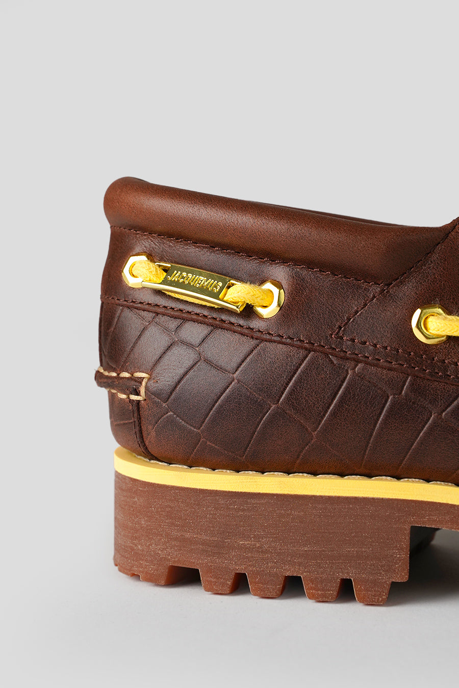 TIMBERLAND - CHAUSSURES BATEAU X JACQUEMUS MARRON - LE LABO STORE