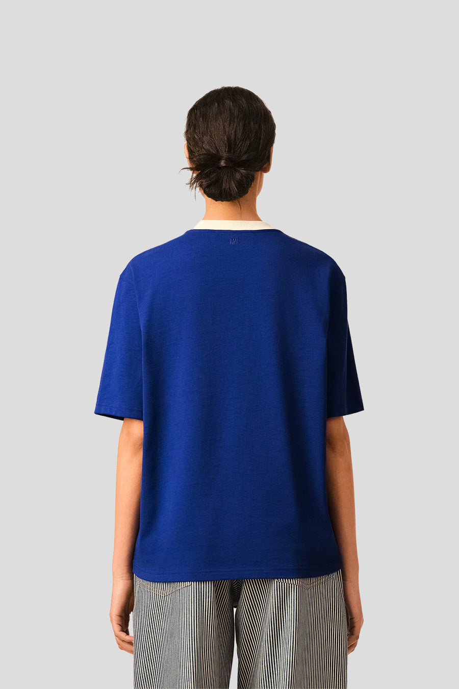AMI PARIS - T-SHIRT THANK YOU FOR BEING A FRIEND BLEU - LE LABO STORE