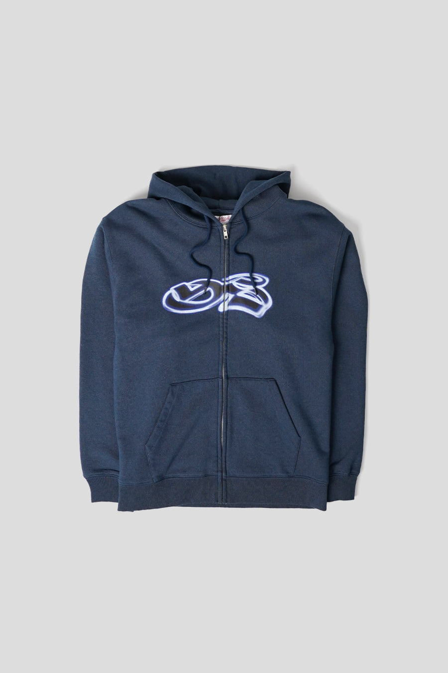YARDSALE - HOODIE ZIPPÉ SPRAY BLEU - LE LABO STORE