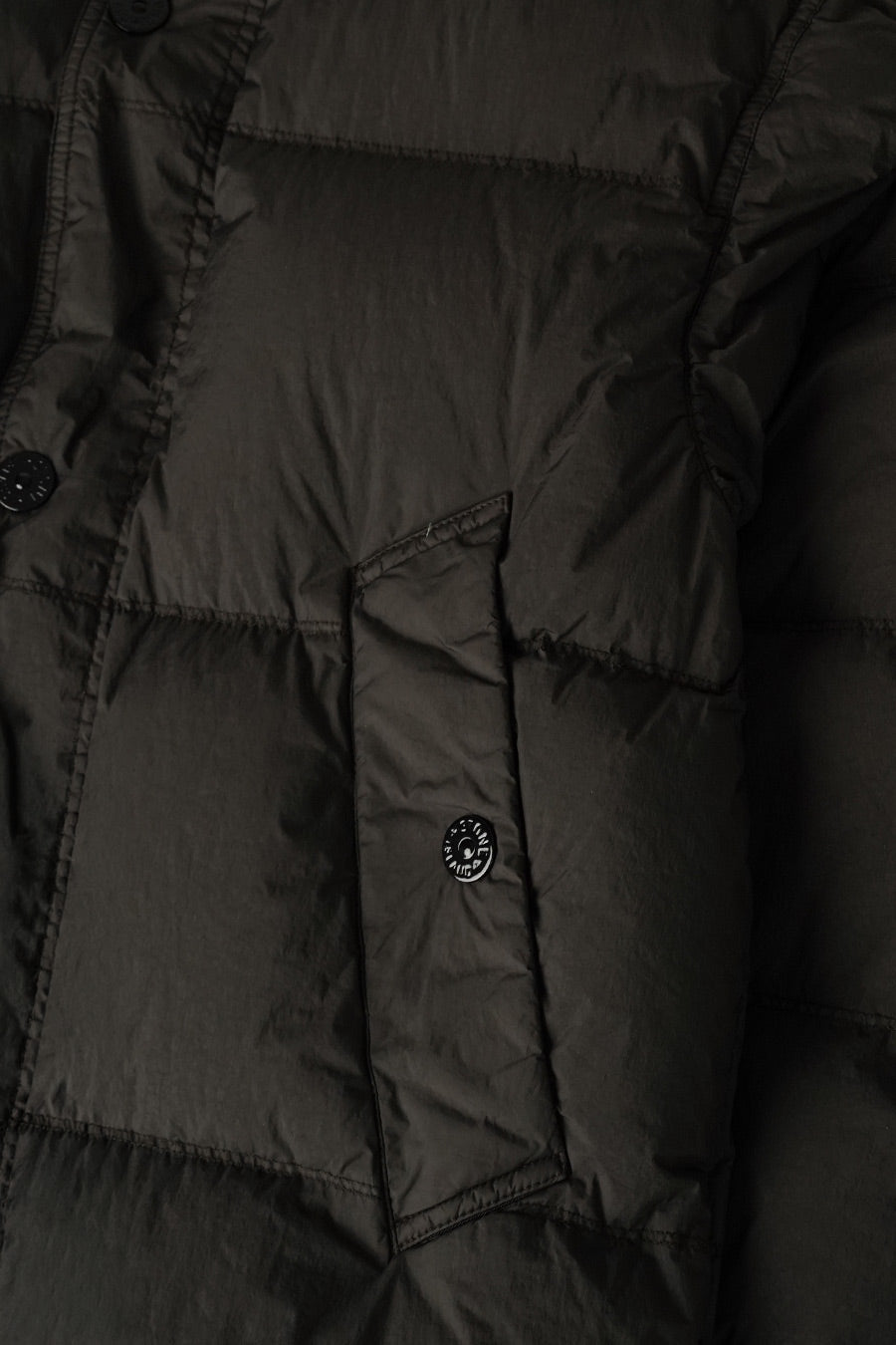 Stone Island - DOUDOUNE CRINCKLE REPS NY GRIS CHARBON - LE LABO STORE
